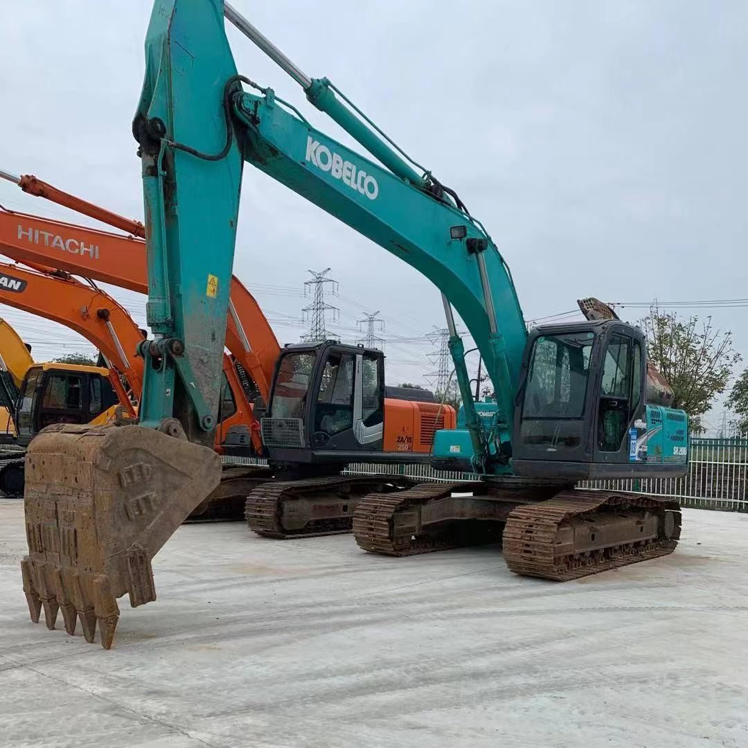 Cheap 200K Kobelco It's worth getting a used excavator