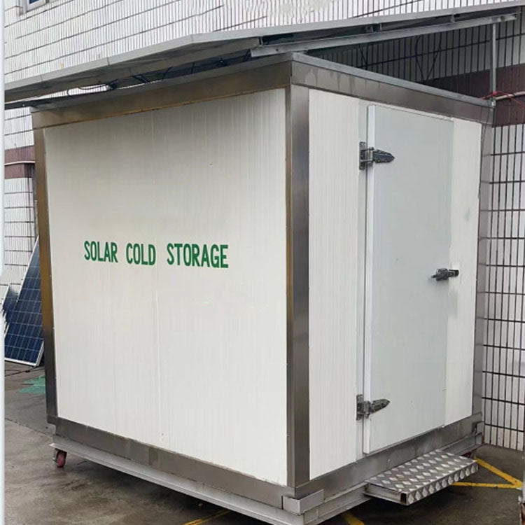 Meat Vegetable Fruit Fish Storage Solar Power Cold Room