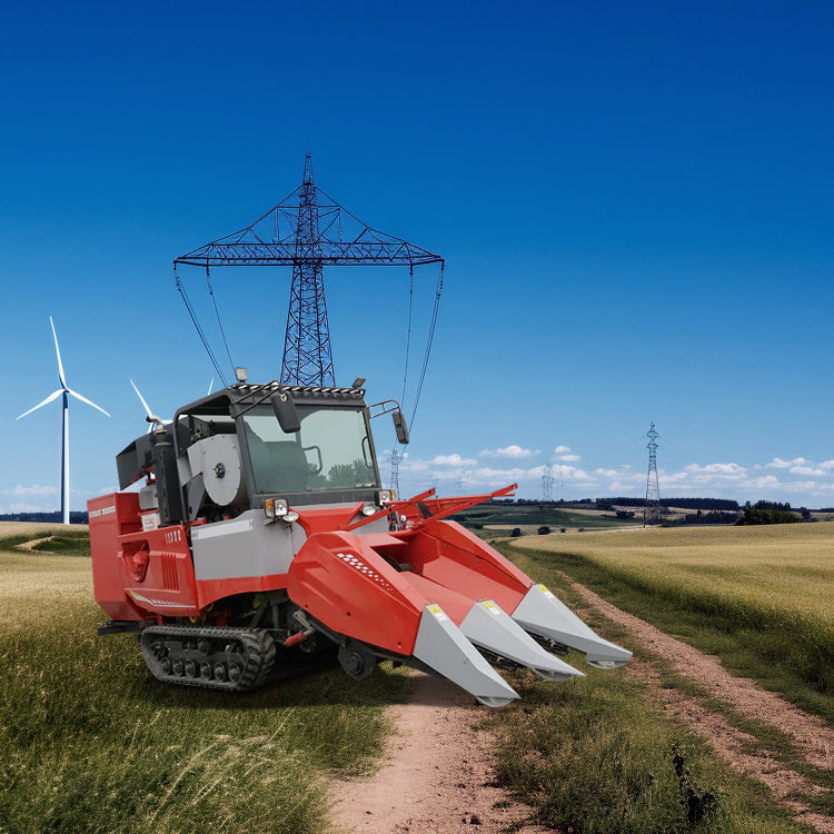 corn harvester/corn combine harvester/bean harvest machine