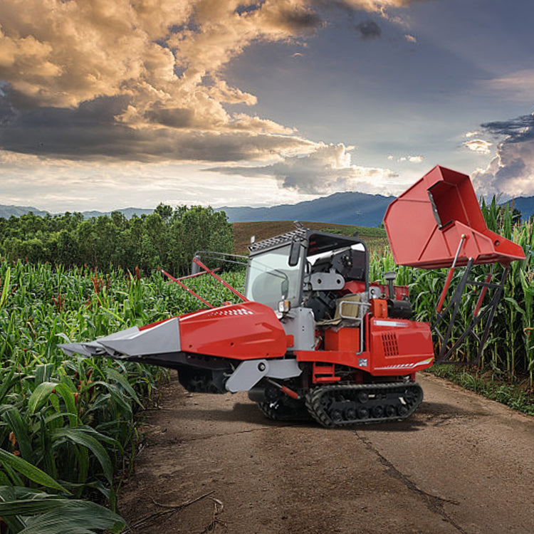 corn harvester/corn combine harvester/bean harvest machine