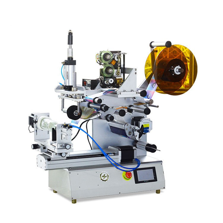 A new generation of portable bottle for wine bottles, semi-automatic bottle labeling machine