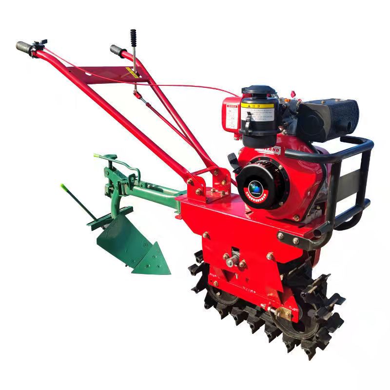 Agricultural use chain track micro-tiller