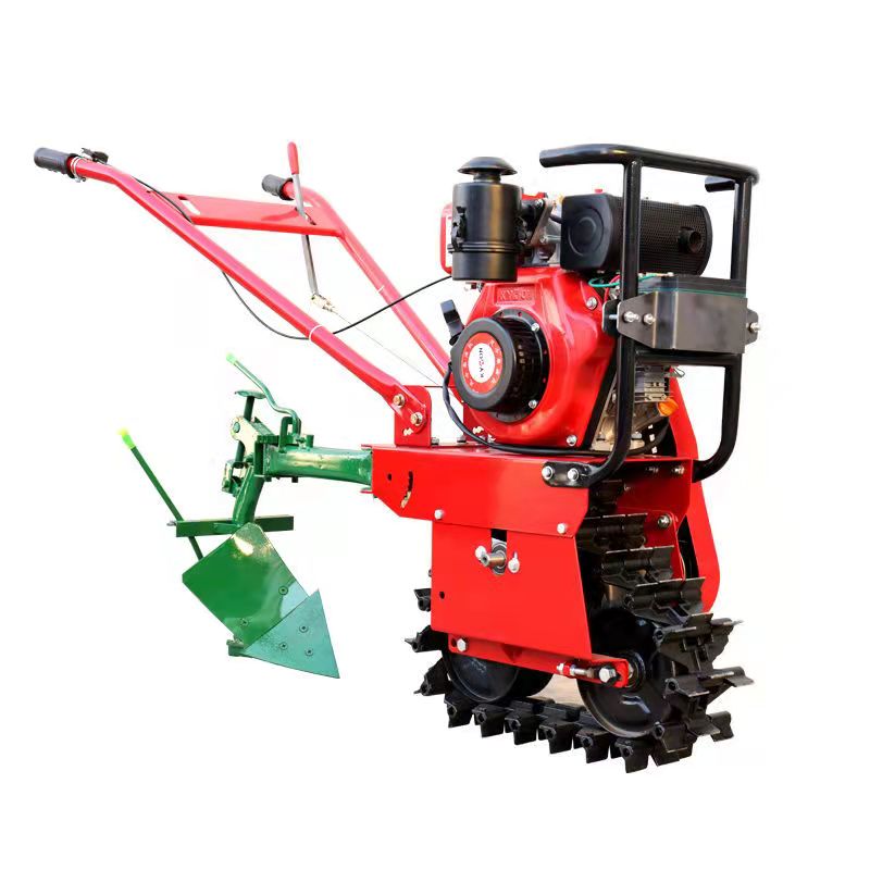 Agricultural use chain track micro-tiller
