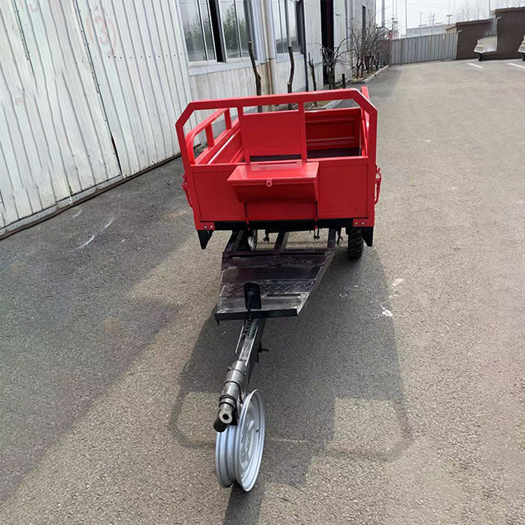 Compact tractor tipper trailer