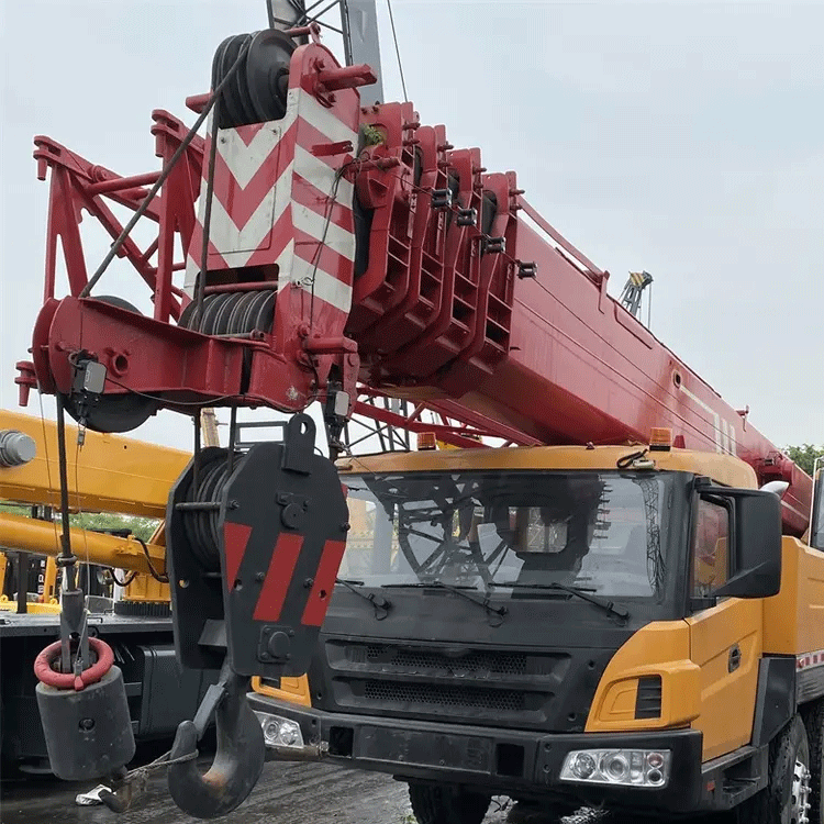 Heavy Duty Foldable Boom Used Truck Crane