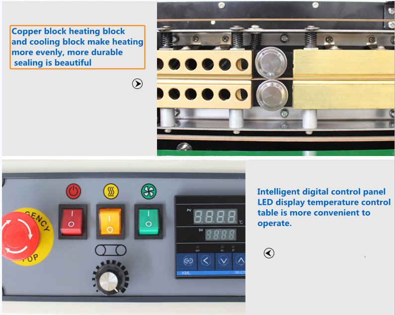 Hot sale automatic Horizontal Easy to operate a small sealing machines