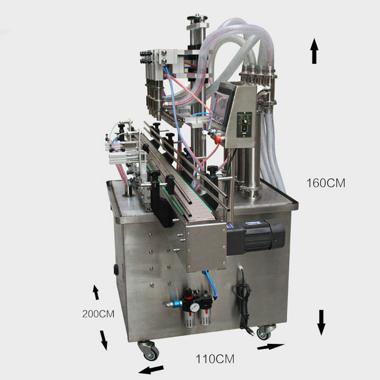 straight line liquid filling machine