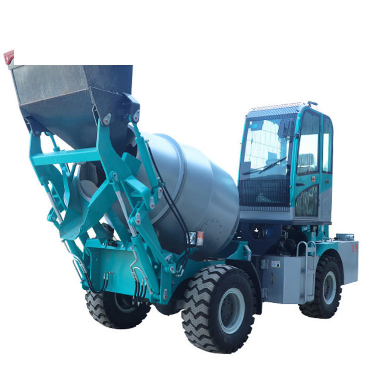 Cubic Self Loading Meters Mounted Concrete Pump Mixer Truck For Sale