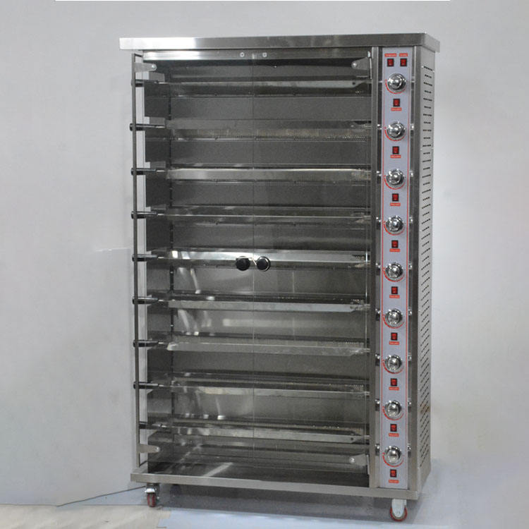 Commercial Use Gas Rotisserie Oven Industrial Chicken Grill Roaster/roast chicken machine