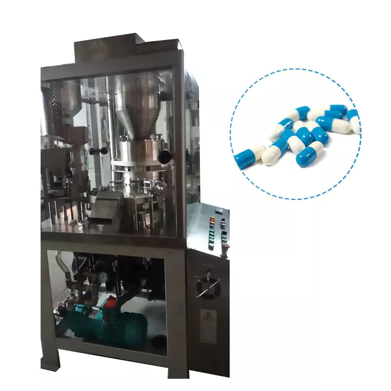 Small size NJP400 model Gel Capsule filling machine for Herbal Powder for sale