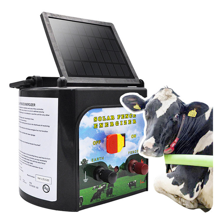 Solar fence Live stock farm fence system electric electric fence controller and alarm energizer