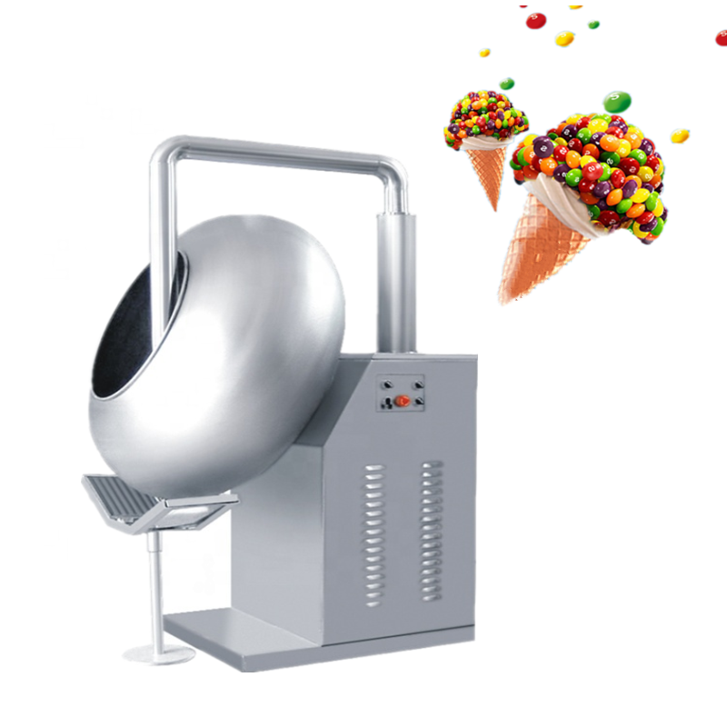 Sugar coating machine/Automatic chocolate glaze dragee machine/Chocolate candy coating pan