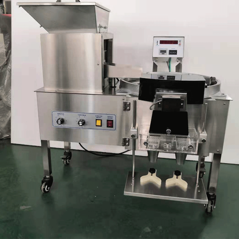 Low speed in stock soft gelatin capsule filling and counting machine