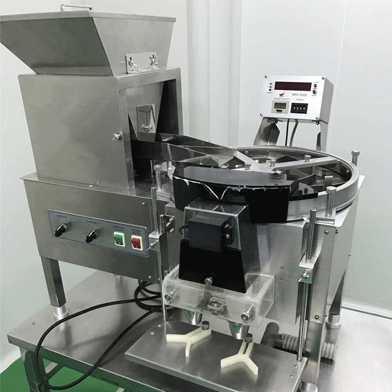 Capsule counting machine,rotation plate type tablet counting machine