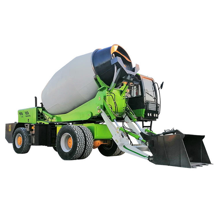Cubic Self Loading Meters Mounted Concrete Pump Mixer Truck For Sale