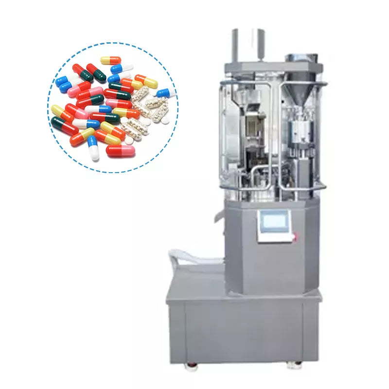 Pharmaceutical small NJP200 Capsule Filling Machine with mold 00# 1# 2# 3# 4#