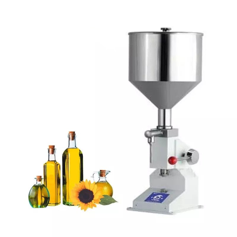 Stainless Manual Liquid Bottle Filling Machine for Cream Shampoo Cosmetic Liquid Paste Sauce Honey