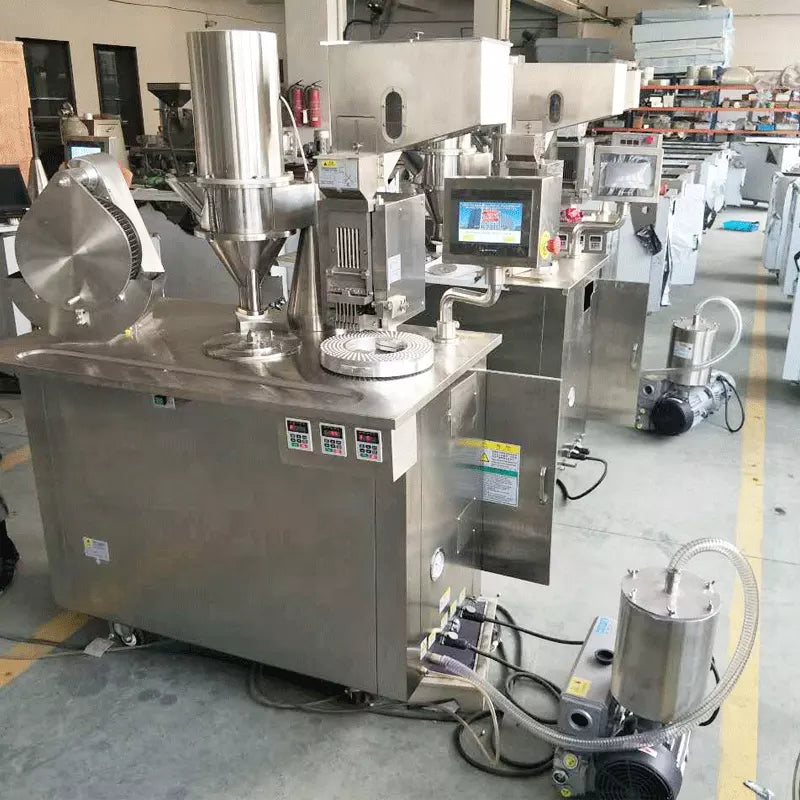 Pharmaceutical Semi Automatically Capacity 30000 vertical Lock gel capsule filling machine