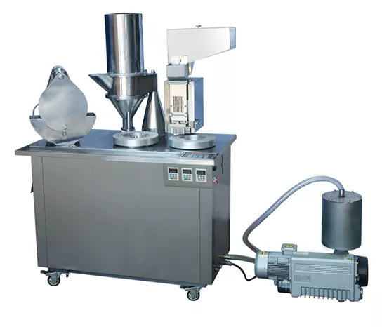 Pharmaceutical Semi Automatically Capacity 30000 vertical Lock gel capsule filling machine