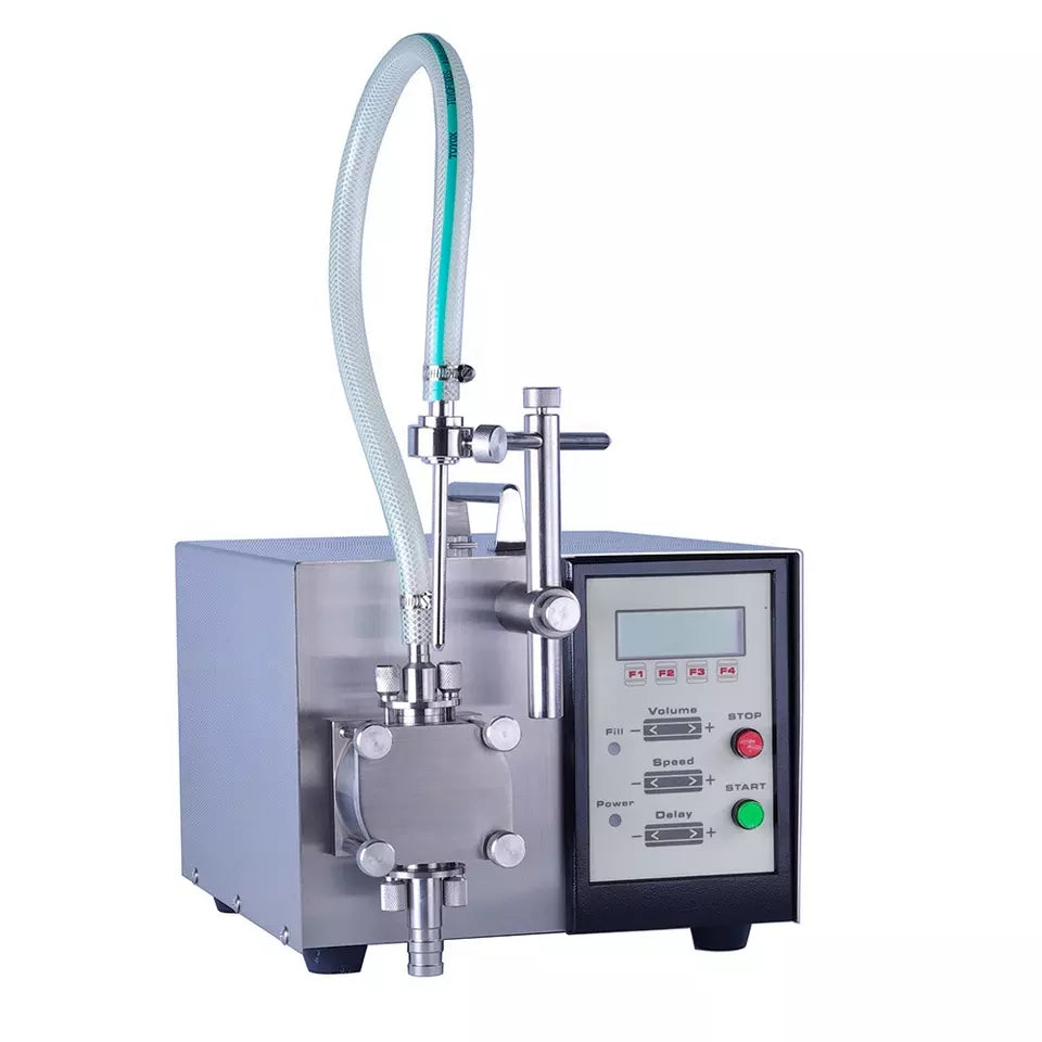 High quality small table top semi-automatic liquid filling machine for sale