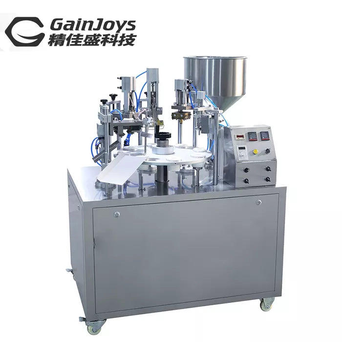 High quality auto aluminum foil filling and sealing machine for sale