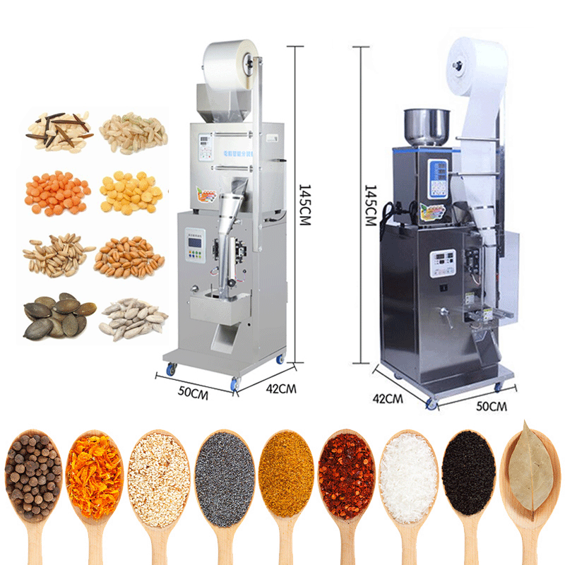 Fully Automatic Granule Sugar Coffee Bean Digital Control Pouch Tea Sachet Bag Packing Machine