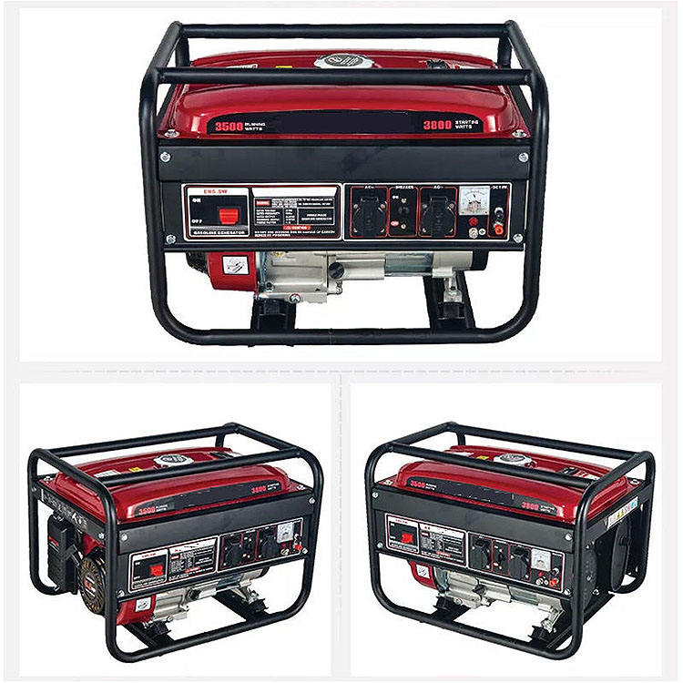 Air-cooled 3w/5w Gasoline Engine Portable Home Power Generators