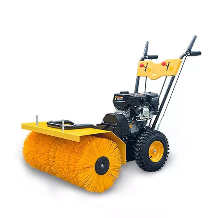 Gasoline Engine Powered Propelled Snow Removal Equipment 3 Point Gas Hand Propelled Snow Sweeper