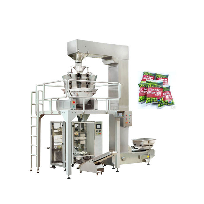 Multi-function food envasadora vertical packaging machine snacks chips weighing packing machine