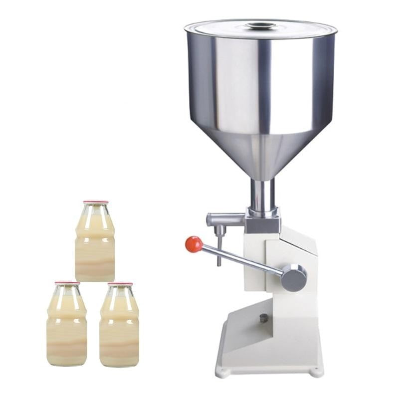 High quality and simple operation Liquid manual stainless steel oil filling machine