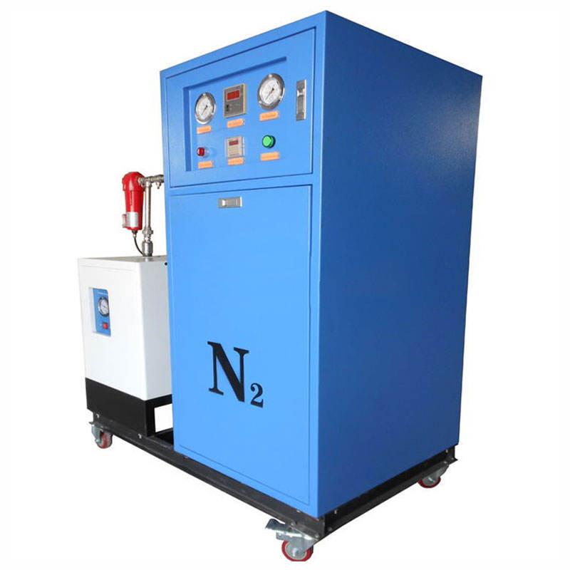 Food packaging machine all in  nitrogen generator