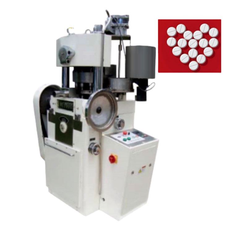 High Speed Capacity Automatic Health Care Milk Candy Effervescent Powder Making Rotary Tablet Press Machine