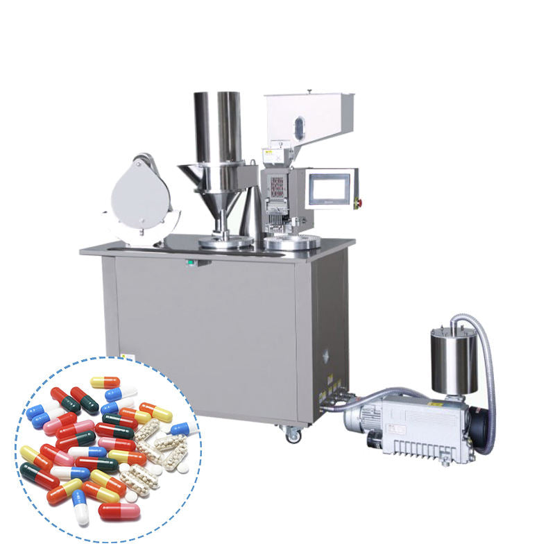 Pharmaceutical Semi Automatically Capacity 30000 vertical Lock gel capsule filling machine