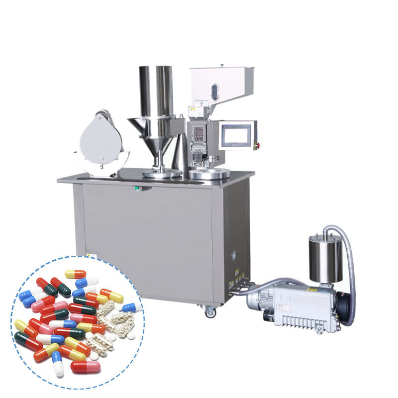 Semi Auto capsule filling machine Penumatic Pharmaceutical High accuracy capsule filling machine free shipping