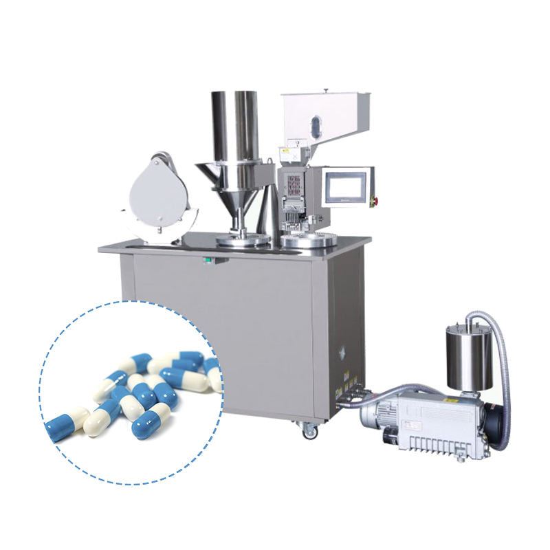 Pharmaceutical Semi Automatically Capacity 30000 vertical Lock gel capsule filling machine