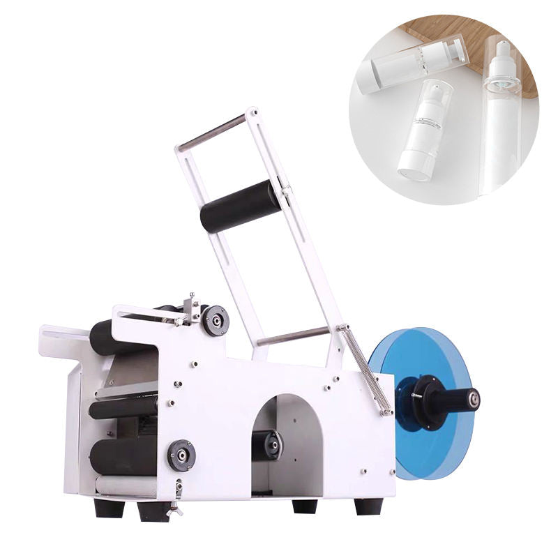 Electric MT50 manual hand operated Semi automatic Labeling Machine bottle labeling machine round bottle manual
