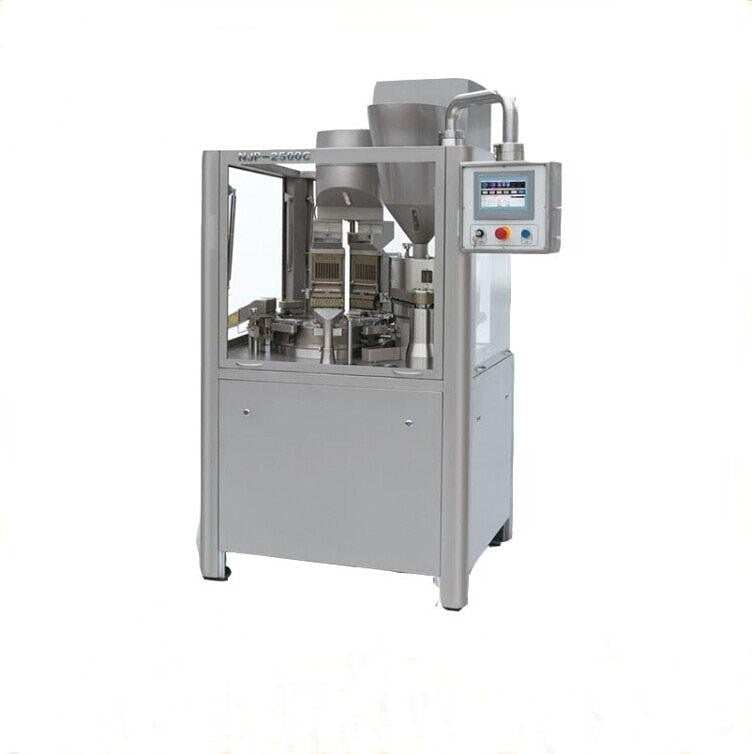 Small size NJP400 model Gel Capsule filling machine for Herbal Powder