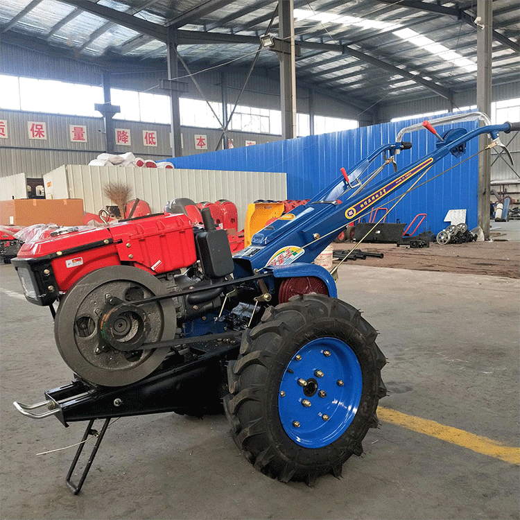 Two wheel walking tractor for sell High quality 18hp farming walking power tiller tractor with best price
