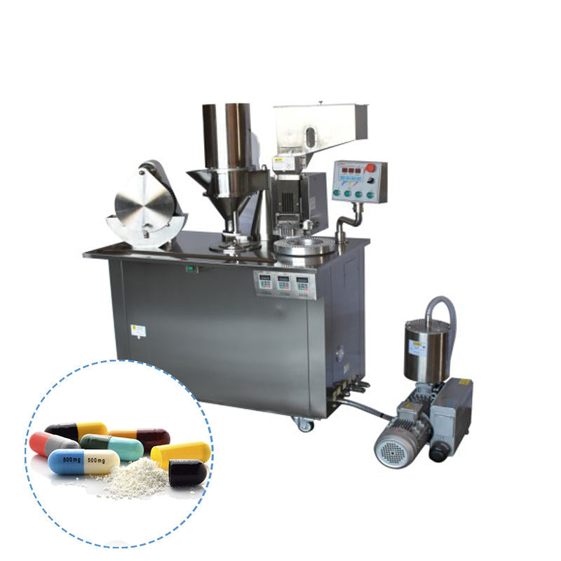 Pharmaceutical Semi Automatically Capacity 30000 vertical Lock gel capsule filling machine