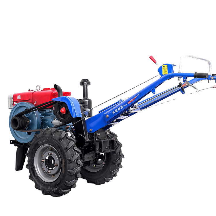 Two wheel walking tractor for sell High quality 12hp 15hp 18hp farming walking power tiller tractor with best price