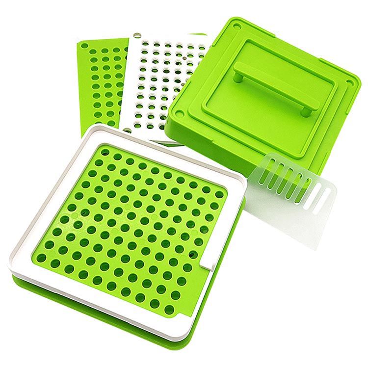 manual 100 holes capsule filling plate, capsule filling board without powder