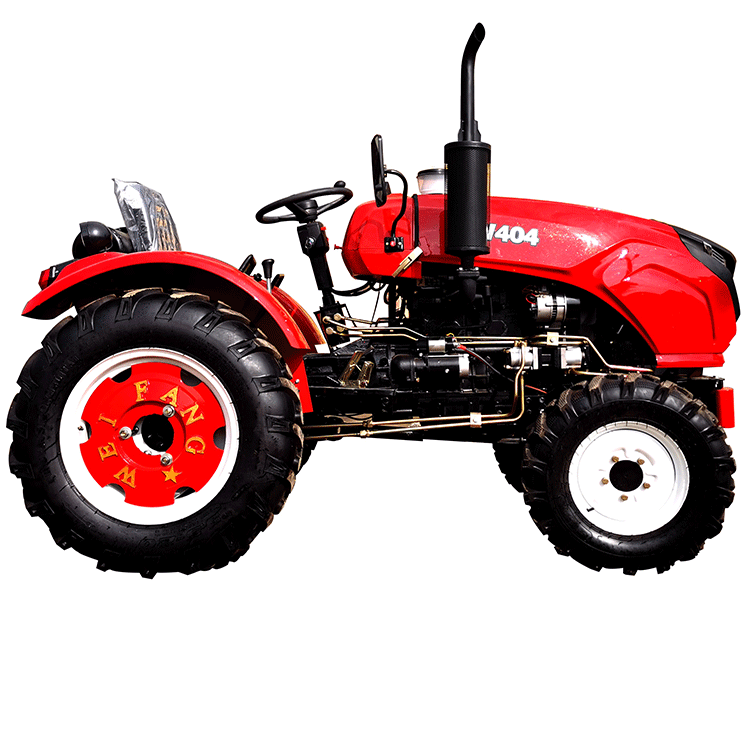 Mini 4x4 farming machine pulling tractors